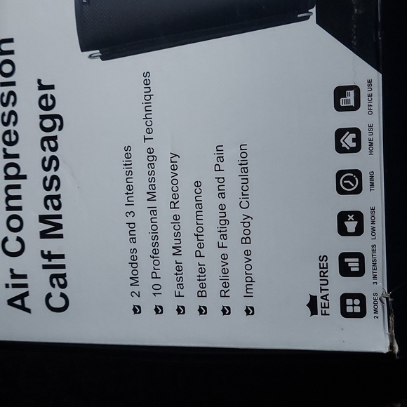 FIT KING AIR COMPRESSION CALF MASSAGER LIKE NEW - Picture 2 of 10